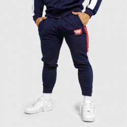 Iron Aesthetics Jogger tepláky Tricolora navy