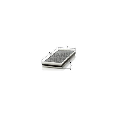 Filtr, vzduch v interiéru MANN-FILTER CUK 3840 – Hledejceny.cz