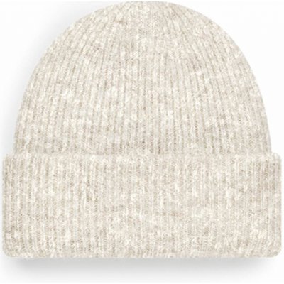 Beechfield teplá pletená Mandlová opuka – Zboží Mobilmania