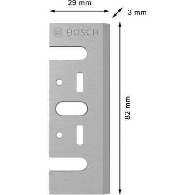 Bosch hoblovací nůž PRO 82 × 29 × 3 mm 2 ks 2608635905 – Sleviste.cz