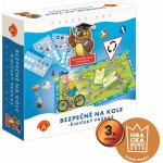 Bezpečně na kole - řidičský průkaz společenská naučná hra v krabici 24,5x25,5x6cm – Zbozi.Blesk.cz