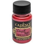 Textilní barva Cadence metal.červená 50 ml – Hledejceny.cz
