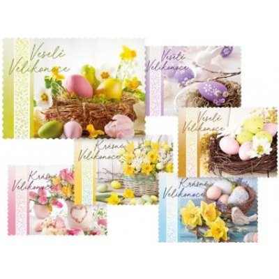 MFP 1300154 Pohlednice velikonoce 117 D výsek+UV – Zbozi.Blesk.cz