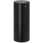 BRABANTIA Touch Bin New černý 30 l 115301 odpadkový koš z nerezové oceli – Sleviste.cz