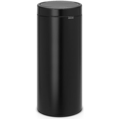 BRABANTIA Touch Bin New černý 30 l 115301 odpadkový koš z nerezové oceli – Sleviste.cz