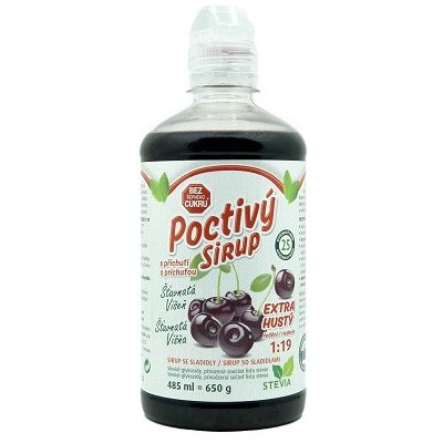 CukrStop Sirup Šťavnatá višeň 650 g – Hledejceny.cz