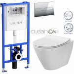 LAUFEN CW1 SET tlačítko WC CERSANIT H8946600000001CR CI1 – Zboží Dáma