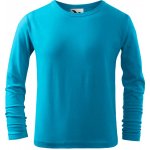 MALFINI LONG SLEEVE Dětské triko, dlouhý rukáv - tyrkysová – Zboží Dáma