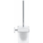 Duravit Karree WC štětka nástenná s držiakom chróm mliečne sklo 0099571000 – Hledejceny.cz