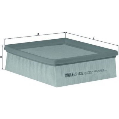 Vzduchový filtr MAHLE LX 1622 – Hledejceny.cz