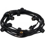 Kanlux Venkovní řetěz 9,5 m + 1,5 m 10 × E27 IP44 – Sleviste.cz