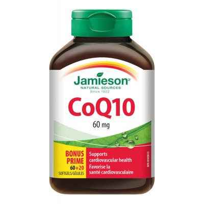 Jamieson Koenzym Q10 60 mg 80 kapslí – Zbozi.Blesk.cz