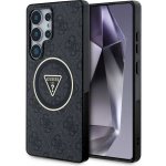 Guess Magnetic IML Metal Glitter 4G Circle Triangle Samsung S25 Ultra černé GUHMS25LHG4PRTGK – Zboží Mobilmania