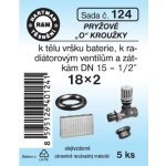 HARTMAN těsnění "O" k radiátorovému ventilu 18*2mm, sada č. 124 – Zboží Dáma