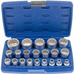 ASTA A-SHS21 Nástrčné hlavice 1/2”, 8 - 36 mm, 12-hranné, sada 21 ks – Zboží Mobilmania