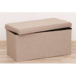 Kondela Skládácí taburet, šedá, ORELIA – Zboží Dáma