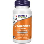 Now Foods Foods L-Karnitin 250 mg 60 veg kapslí – Hledejceny.cz
