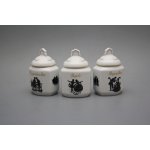 Bohemia Porcelán 1987 Kořenka 0,2l s víčkem Rokokové panenky GL – Zboží Dáma