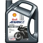 Shell Advance Ultra 4T 15W-50 4 l – Hledejceny.cz