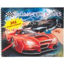 Omalovánka Monster Cars 282 samolepek