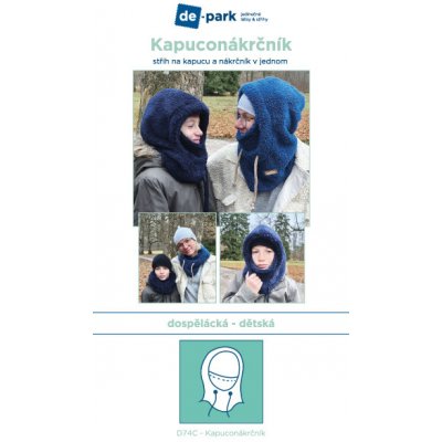 de-park Papírový střih - Kapuconákrčník – Sleviste.cz