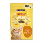 Friskies Adult Cat s kuřecím a zeleninou 10 kg – Zboží Dáma