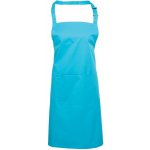 Premier Workwear Keprová pracovní zástěra s kapsou z kolekce Colours Collection modrá tyrkysová Pantone 312C 72x86cm PW154 – Hledejceny.cz