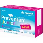 Preventan Akut Junior s příchutí jahod 30 tablet – Hledejceny.cz