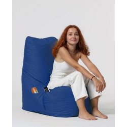 Atelier del Sofa Garden Bean Bag Diamond modrá