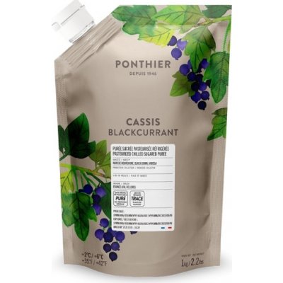 Ponthier Pyré ovocné černý rybíz 1000 g – Sleviste.cz