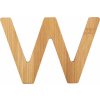 Dekorace Small Foot bambusové písmeno W
