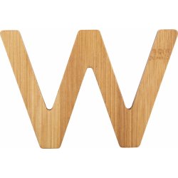 Small Foot bambusové písmeno W