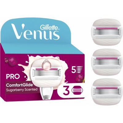 Gillette Venus ComfortGlide Sugarberry Scented 3 ks – Zboží Dáma