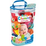 CLEMENTONI Soft Clemmy Sada 20 měkkých kostek v plastové tašce – Zboží Dáma