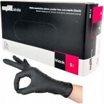 Zarys Easycare Nitrilové jednorázové nepudrované černé 100 ks – Zbozi.Blesk.cz