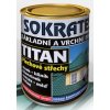 Barvy na kov SOKRATES TITAN základní a vrchní barva na plechové střechy 3kg - antracitová