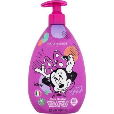 Naturaverde Minnie Mouse Shampoo & Shower Gel, 500 ml – Zboží Dáma