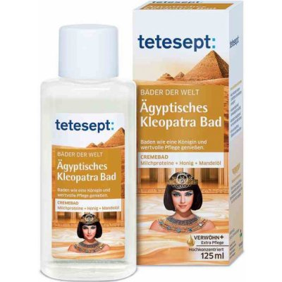 Tetesept Kleopatřino tajemství koupel 125 ml