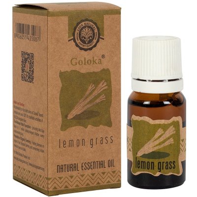 Goloka Natural Essential Oil Lemon Grass Citronová tráva 10 ml