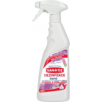 Sanitiz Čistící prostředek na plochy a podlahy / dezinfekce 500 ml - parfém Hyacint – Zboží Mobilmania
