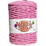 Woody Crafts Woody 5 mm – Růžovobílá (50m) – Zbozi.Blesk.cz