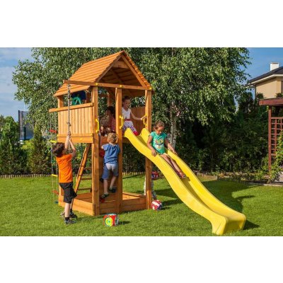 Marimex Play Dětské hřiště 004 + žlutá skluzavka – Zboží Mobilmania