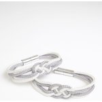 MKLuzkoviny.cz Magnetická spona na závěsy Paloma (2ks) - šedá/bílá – Sleviste.cz