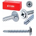Šroub s podložkou samovrtný Trojka pozinkovaný 4,2x13 mm 500 ks – Hledejceny.cz