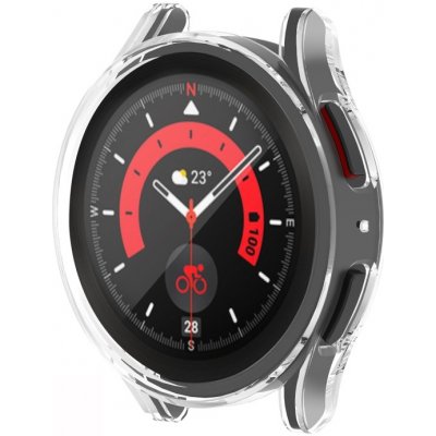 VSECHNONAMOBIL TPU FULL COVER Kryt pro Samsung Galaxy Watch 5 Pro 45mm průhledný 64802 – Zboží Živě