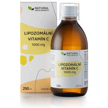 Natural Medicaments Lipozomální vitamín C tekutý 1000 mg 250 ml