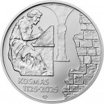 Česká mincovna Stříbrná mince 200 Kč 2025 Kronikář Kosmas stand 13 g – Zboží Dáma Česká mincovna Stříbrná mince 200 Kč 2025 Kronikář Kosmas stand 13 g – Zboží Dáma