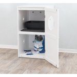 TRIXIE XL domek na kočičí toaletu 2 poličky MDF 53 x 90 x 58 cm – Zboží Dáma