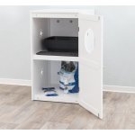 TRIXIE XL domek na kočičí toaletu 2 poličky MDF 53 x 90 x 58 cm – Hledejceny.cz