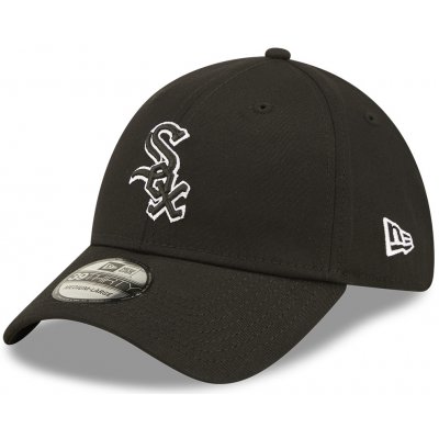 New Era 9FORTY MLB Team Outline Chicago White Sox Black / Rose Pink – Zboží Mobilmania